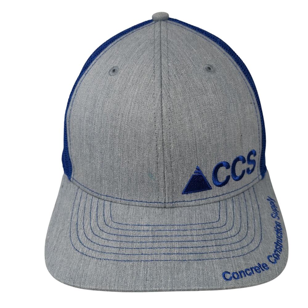 CCS Concrete Construction Supplies Trucker Hat Multi OS Adjustable Mesh Back